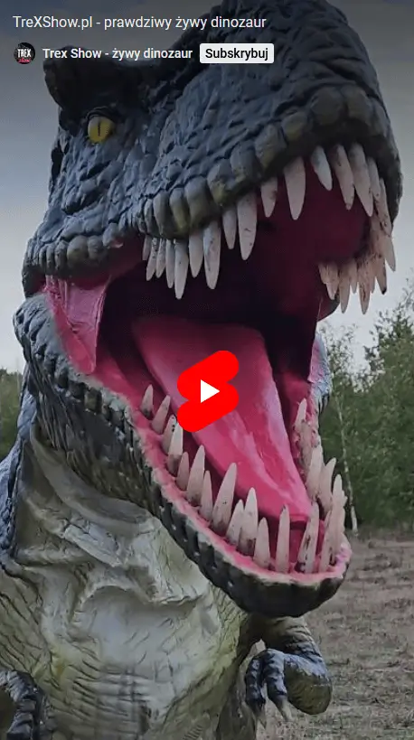 TReXShow - żywy dinozaur film